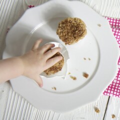 Mini quinoa muffins for toddler