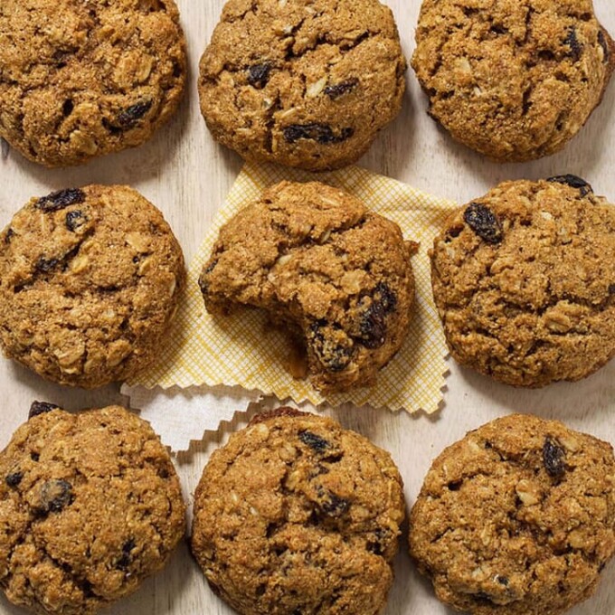 Pumpkin + Oatmeal Toddler Cookies Baby Foode