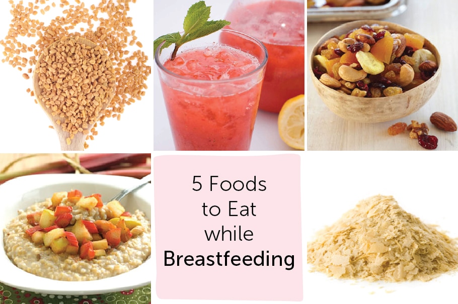 The Top 5 Foods to Eat While Breastfeeding - Baby Foode