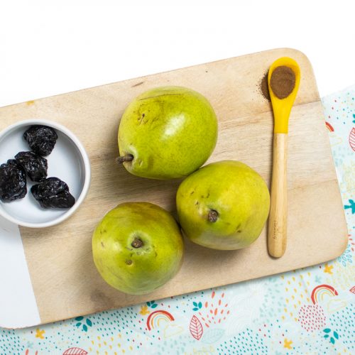 Pears + Prunes + Cloves Baby Puree (Constipation Cure) Baby Foode