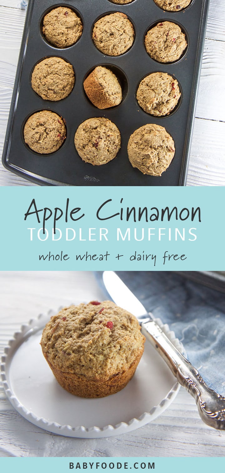 Healthy Apple Cinnamon Muffins (toddler + kid favorite) Baby Foode