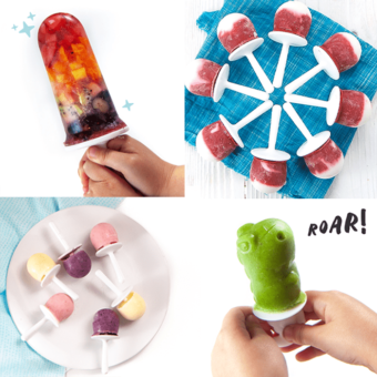 grid of popsicles for toddlers and kids