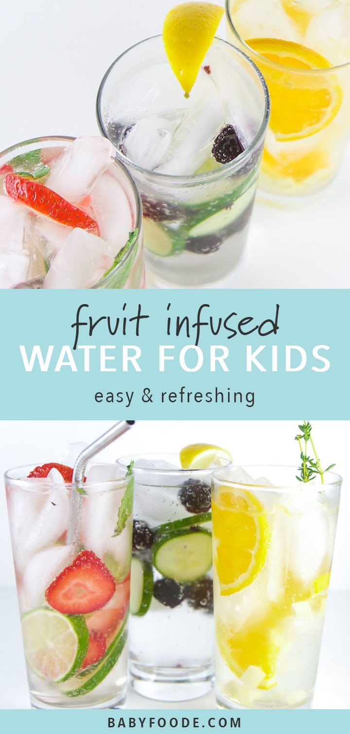 Summer Infused Water for Kids Baby Foode