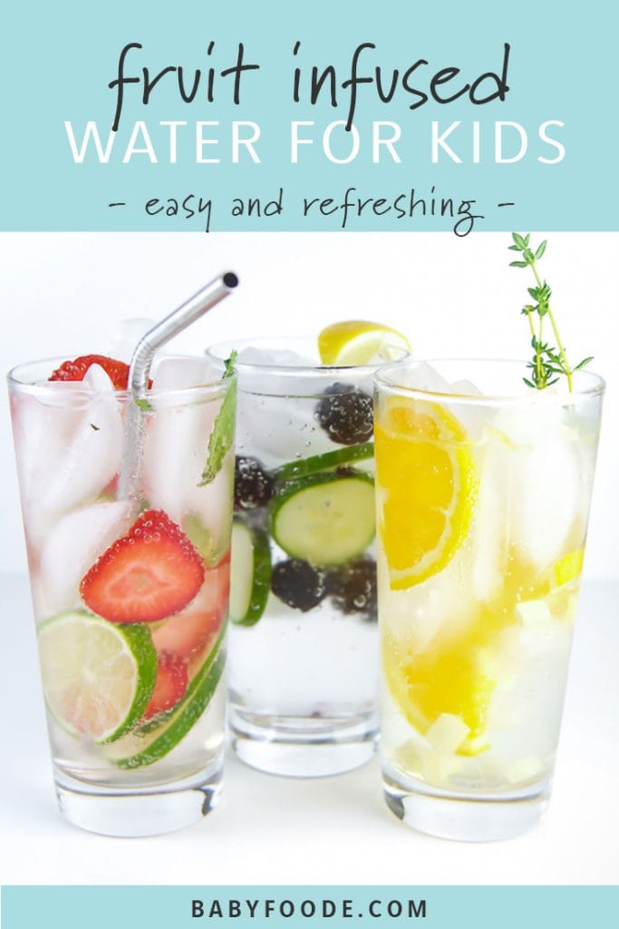 Summer Infused Water for Kids Baby Foode