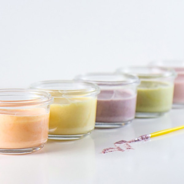 Easy, Natural (and Edible!) Finger Paint for Baby Baby Foode