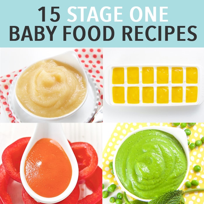15 stage one baby food recipes S2