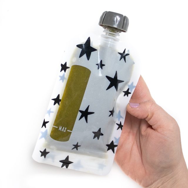 Spinach Apple Baby Puree (stage two) | Baby Foode