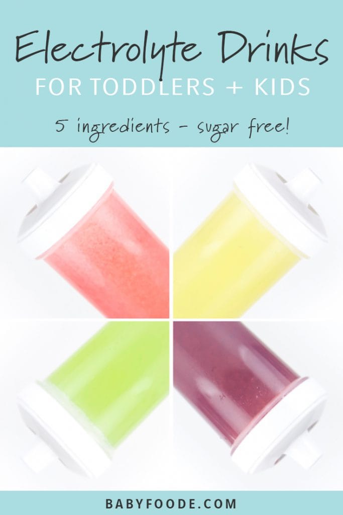 4 Healthy Electrolyte Sports Drinks for Toddlers + Kids Baby Foode