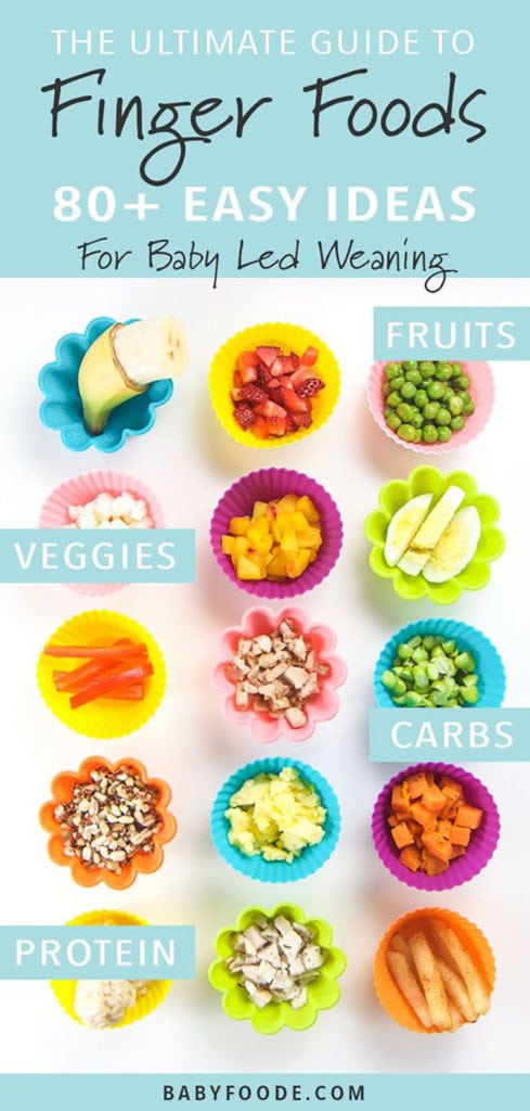 The Ultimate Guide to Finger Foods (Great for 9+ Months) - Baby Foode