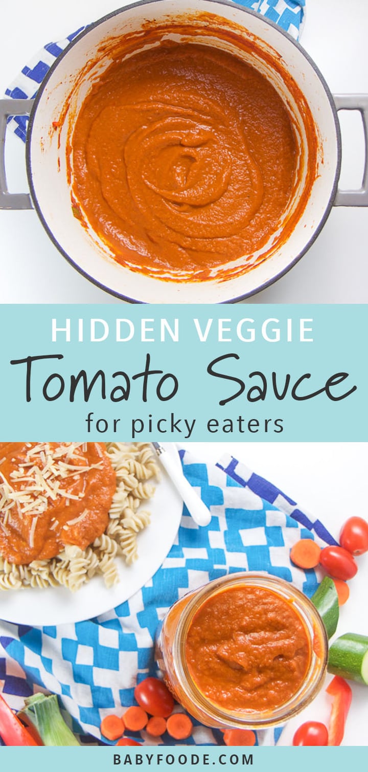Hidden Veggie Pasta Sauce (Great for Picky Eaters!) Baby Foode