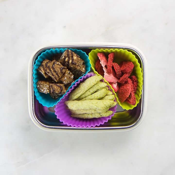 bento box for a healthy kids snack.