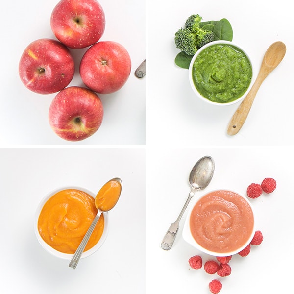 Apple Baby Food Puree - 3 Delicious Ways - Baby Foode