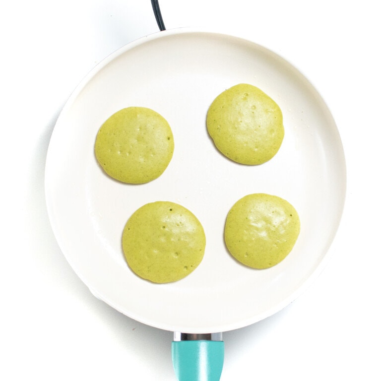 15Minute Fluffy Spinach Pancakes for Babies & Toddlers Baby Foode