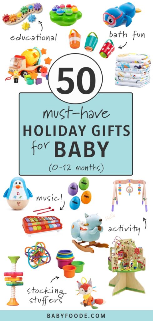50 must have holiday gifts for baby