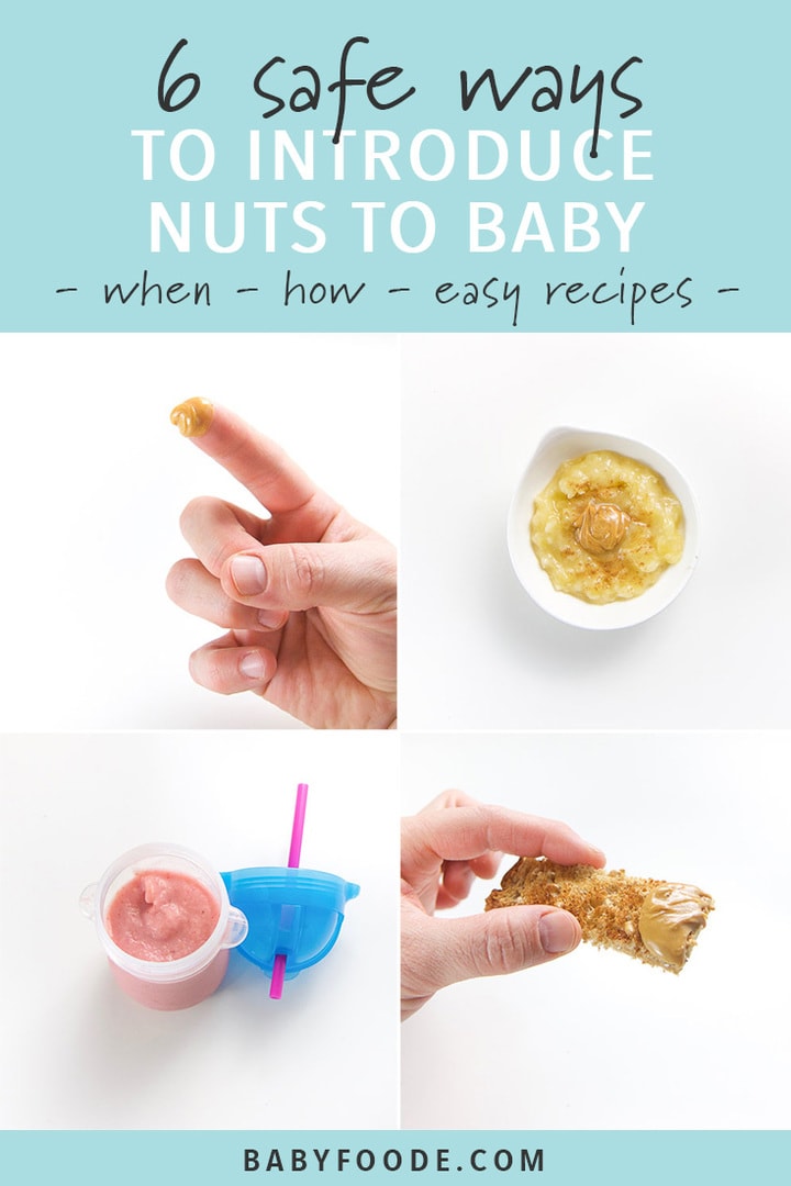peanut butter for 6 month old baby