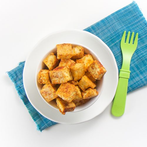 Baked Seasoned Tofu Nuggets for Baby & Toddler Baby Foode