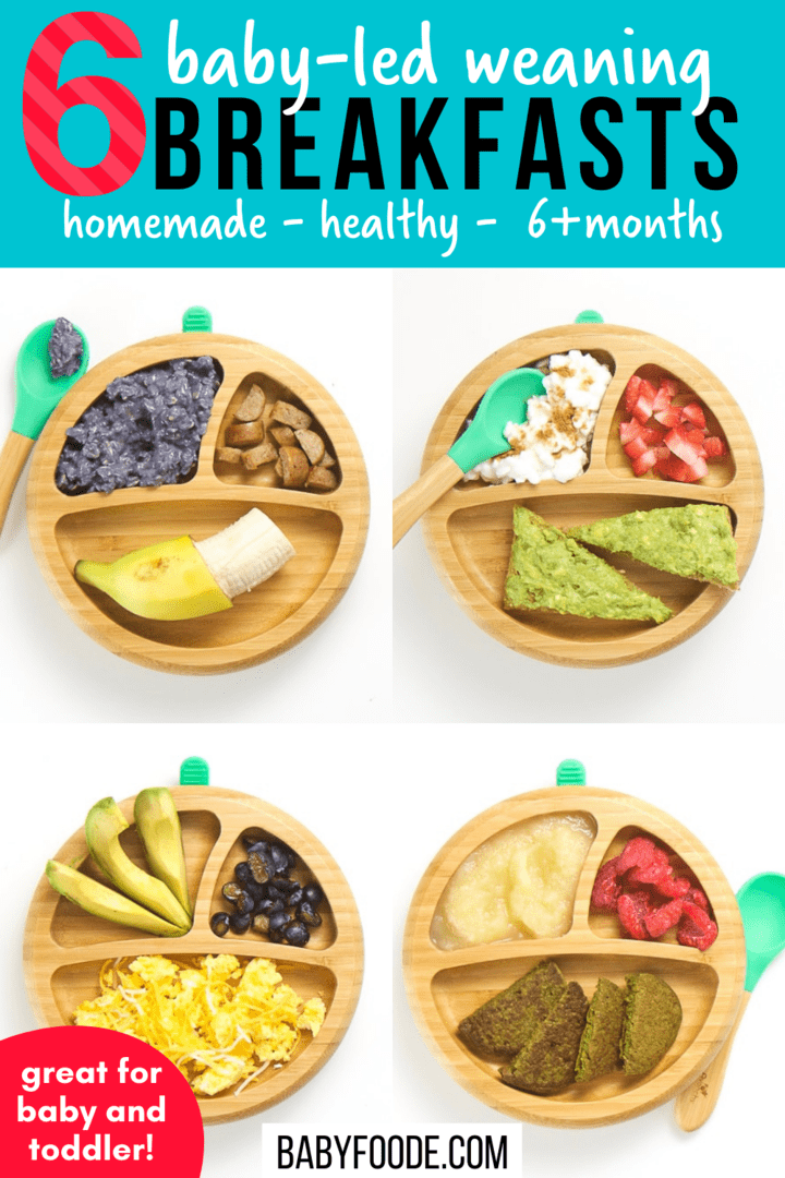6 BabyLed Weaning Breakfast Ideas (Easy to Make!) Baby Foode
