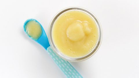organic apple baby food