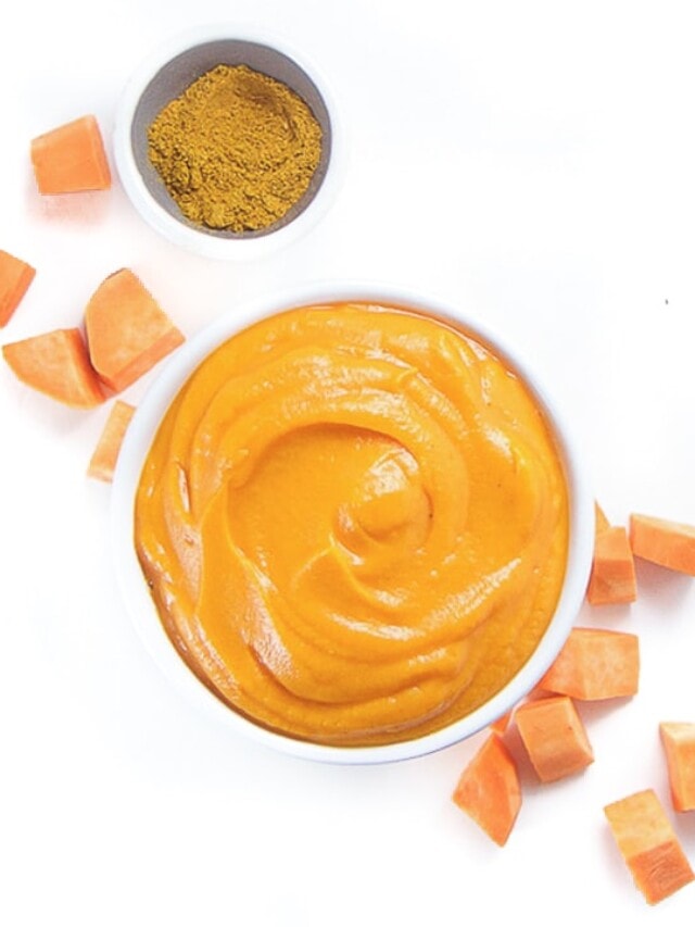 How to Make Sweet Potato Baby Food Puree - Baby Foode