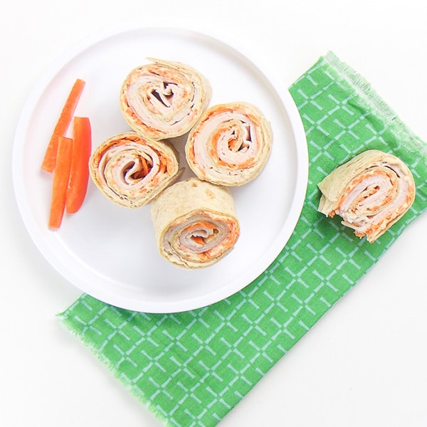 Turkey and Carrot Roll-Ups 