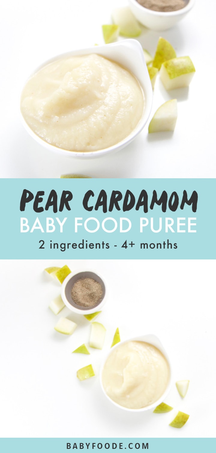 SwoonWorthy Pear Baby Food (Stage One) Baby Foode