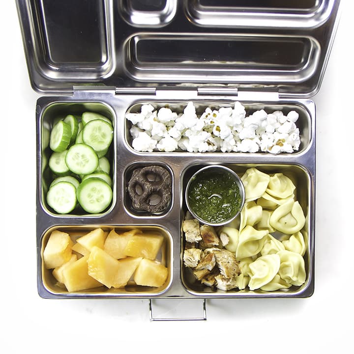 School Lunches - bento box filled with a healthy lunch for kids.