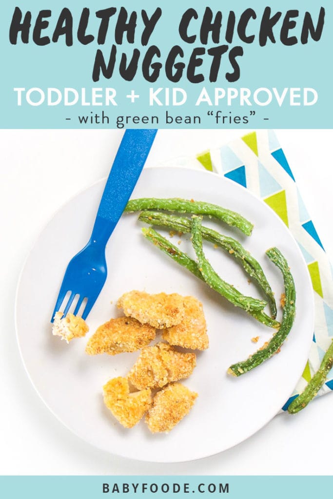 Healthy Chicken Nuggets for Toddler + Kids Baby Foode
