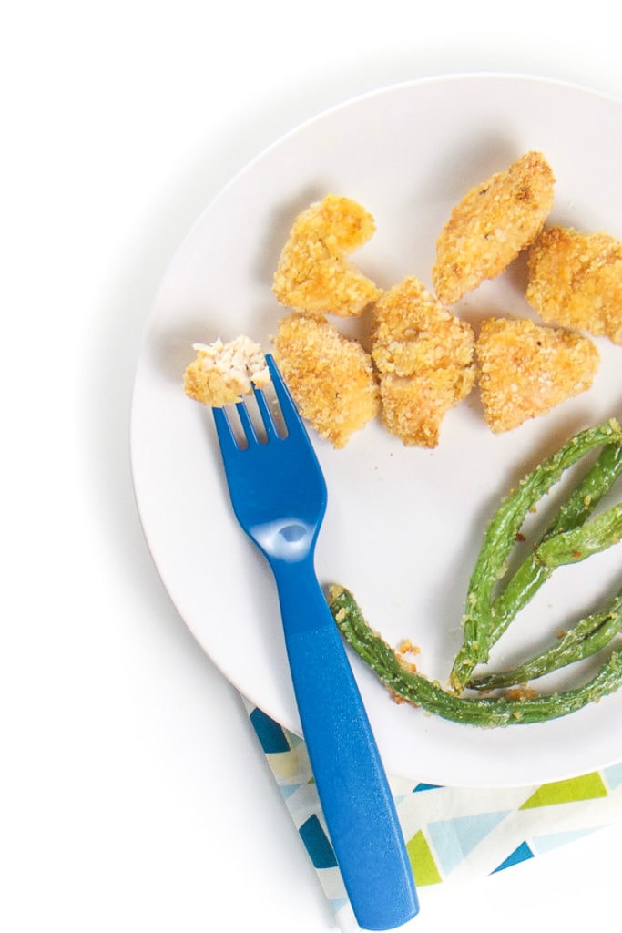 Healthy Chicken Nuggets for Toddler + Kids Baby Foode