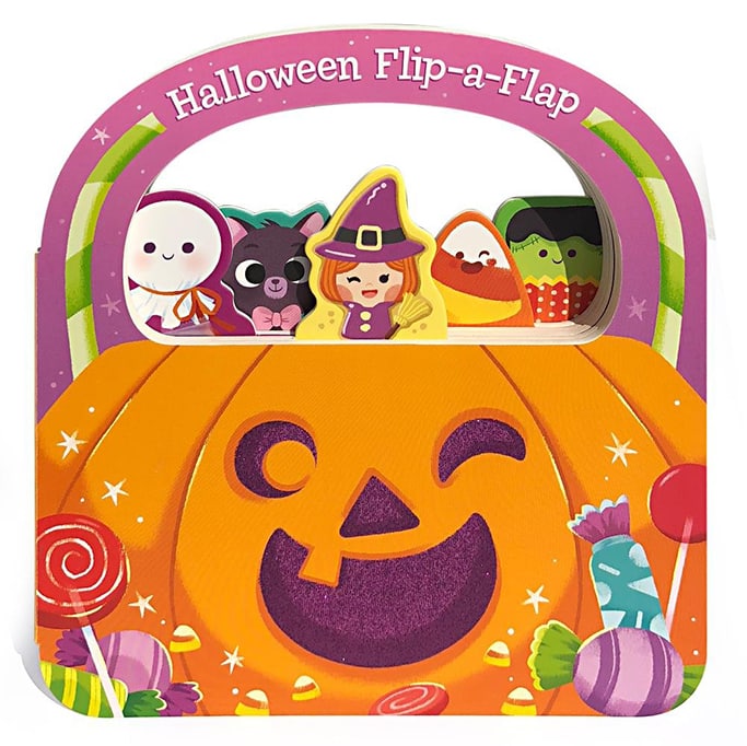 halloween lift a flap book for baby and toddler