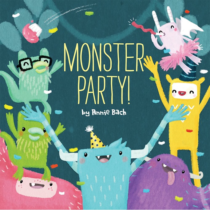Monster Party - a halloween book for baby and toddlers.