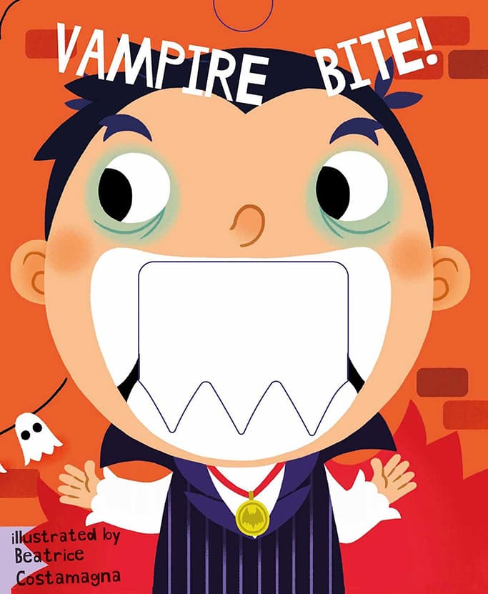 Vampire Bite - book for baby and toddlers.
