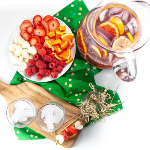 Healthy Christmas Punch for Kids (DIY Fruit Sticks) Baby Foode