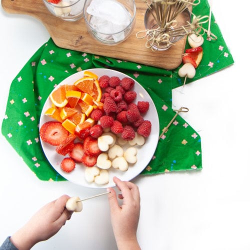 Healthy Christmas Punch for Kids (DIY Fruit Sticks) Baby Foode