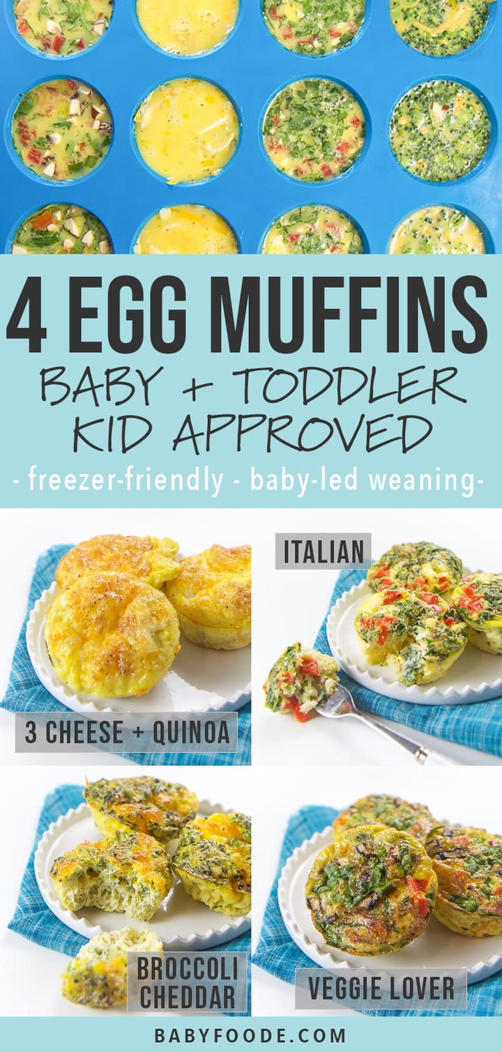 4 Breakfast Egg Muffins (Baby, Toddler + KidApproved) Baby Foode