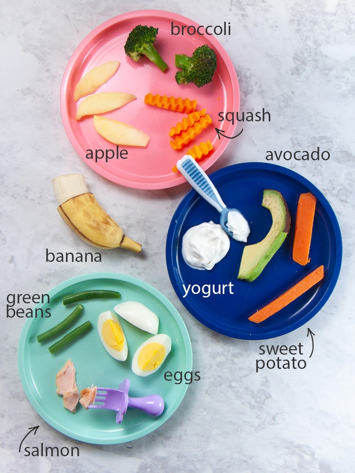 10 best finger foods for baby led weaning for baby's first foods.
