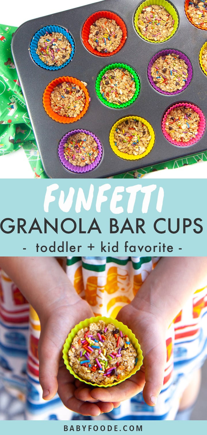 Healthy Funfetti Granola Bars (toddler + kid fav!) Baby Foode