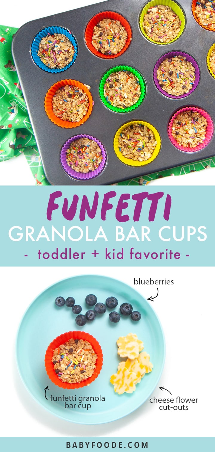 Healthy Funfetti Granola Bars (toddler + kid fav!) Baby Foode