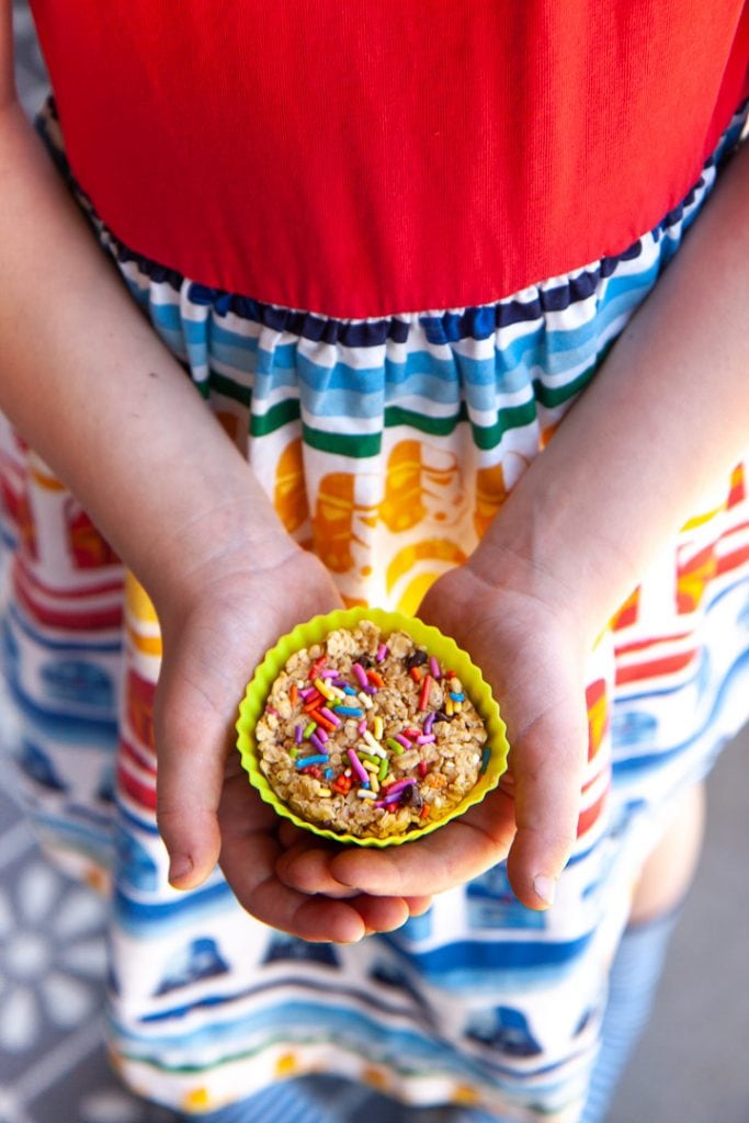 Healthy Funfetti Granola Bars (toddler + kid fav!) Baby Foode