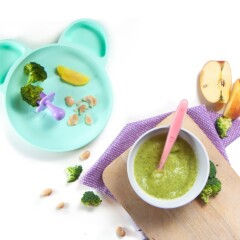 one meal for baby - baby food puree or baby-led weaning.