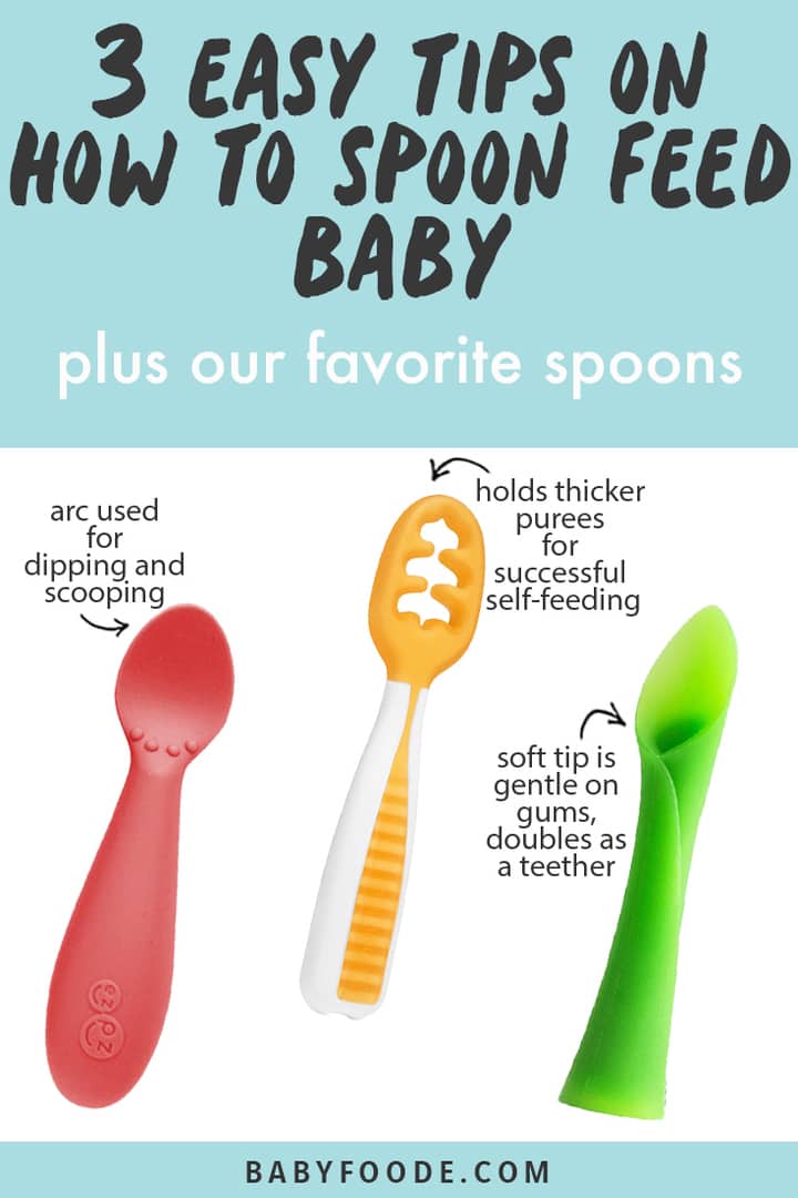 3 Tips on How to Spoon Feed Baby (purees or BLW) Baby Foode