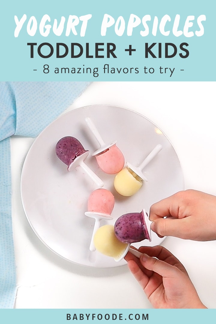 CrushWorthy Yogurt & Fruit Popsicles for Kids Baby Foode