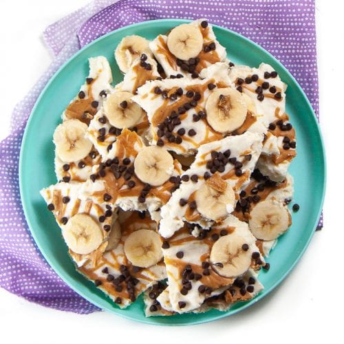 Peanut Butter Banana Yogurt Bark (toddler + kid fav!) Baby Foode