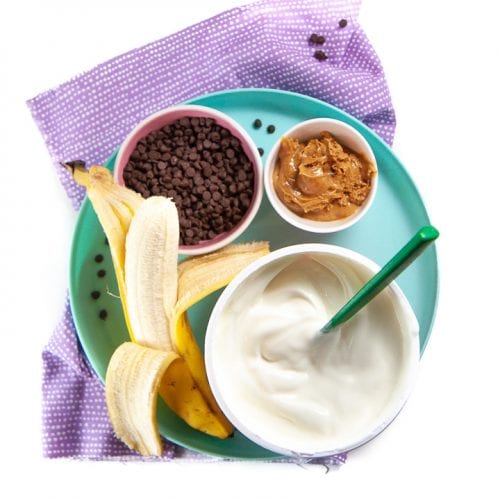 Peanut Butter Banana Yogurt Bark (toddler + kid fav!) Baby Foode