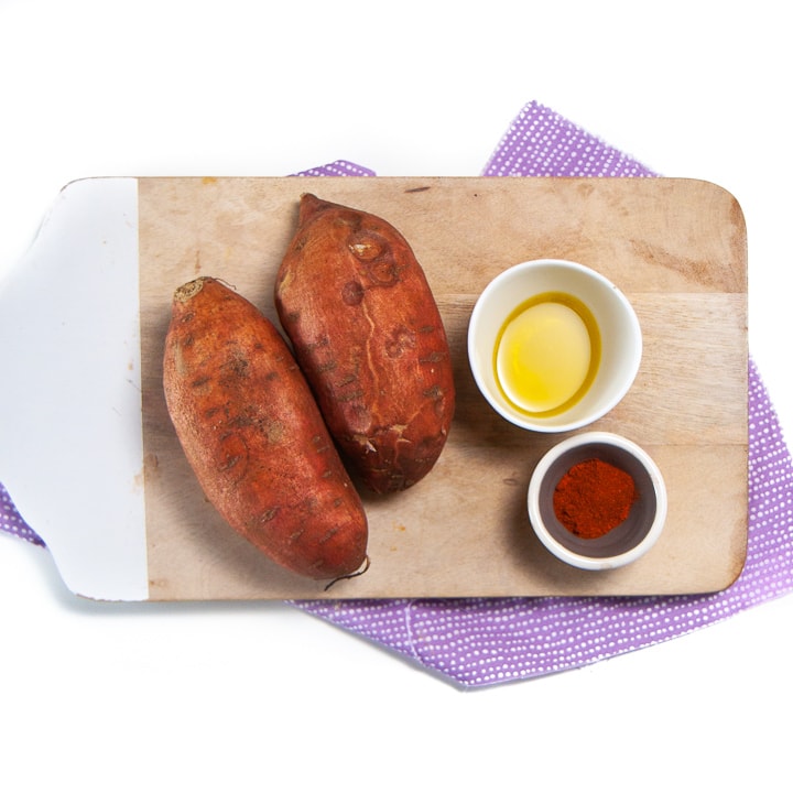 Sweet Potato Wedges for BabyLed Weaning Baby Foode