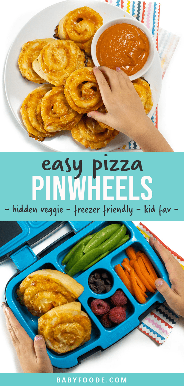 Easy 35 Minute Veggie Pizza Pinwheels Baby Foode