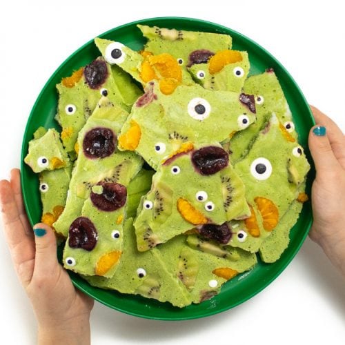 Monster Frozen Yogurt Bark (toddler and kid favorite!) Baby Foode