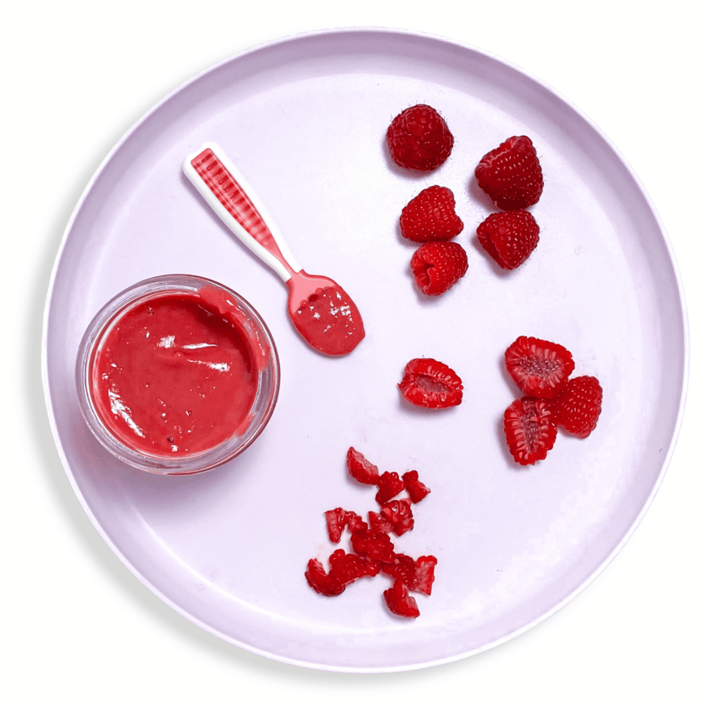 Raspberries for Baby (puree & blw) | Baby Foode
