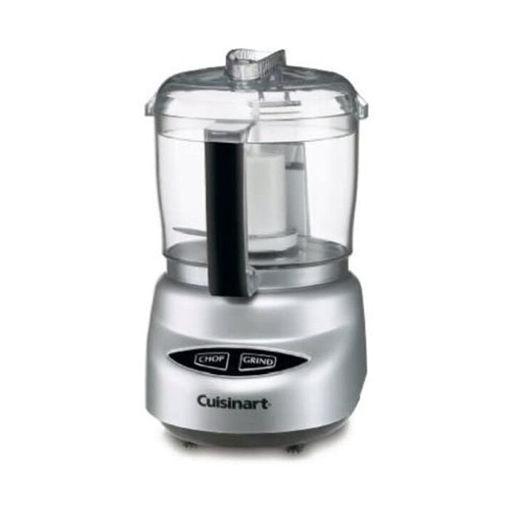 chrome food processor for making baby food. 