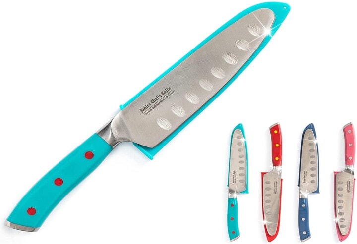 knives with colorful handles for kids