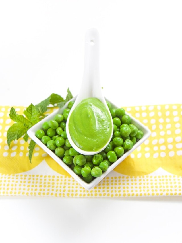 How to Make Pea Puree for Baby Baby Foode